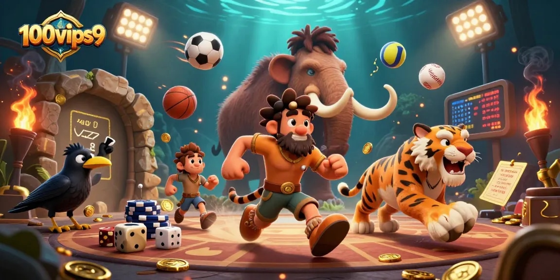 Bet big at 100vips9 and enjoy thrilling prehistoric casino games with unique characters and dynamic elements.