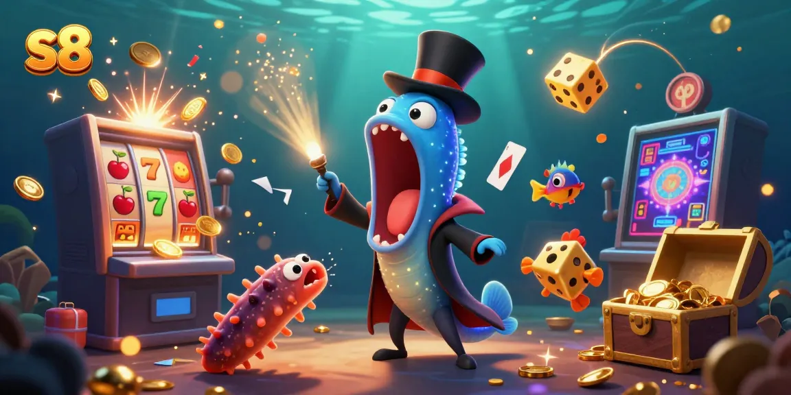 Experience thrilling slots action with s8, featuring magical sea characters and jackpot explosions.