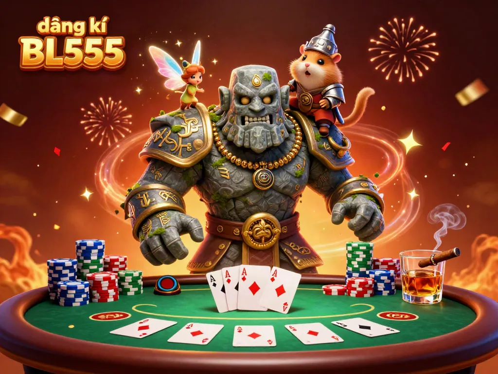 Experience the thrill of đăng kí BL555 with enchanting characters and exciting poker elements.