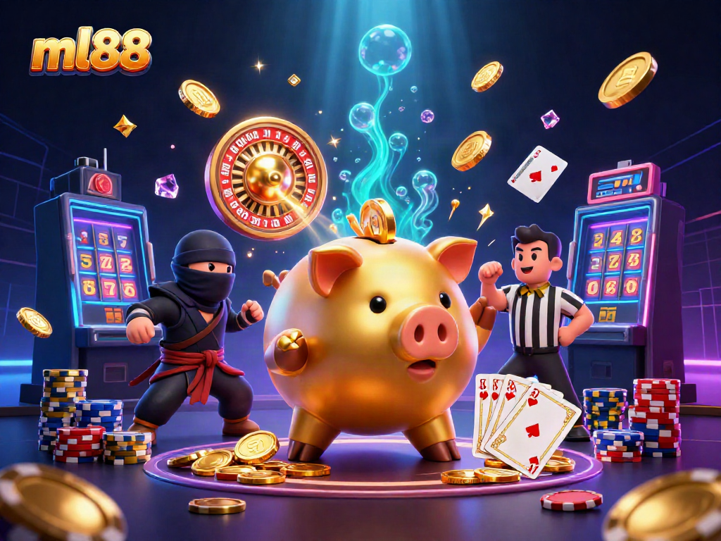 Experience the excitement at ml88 with vibrant casino energy and character action.