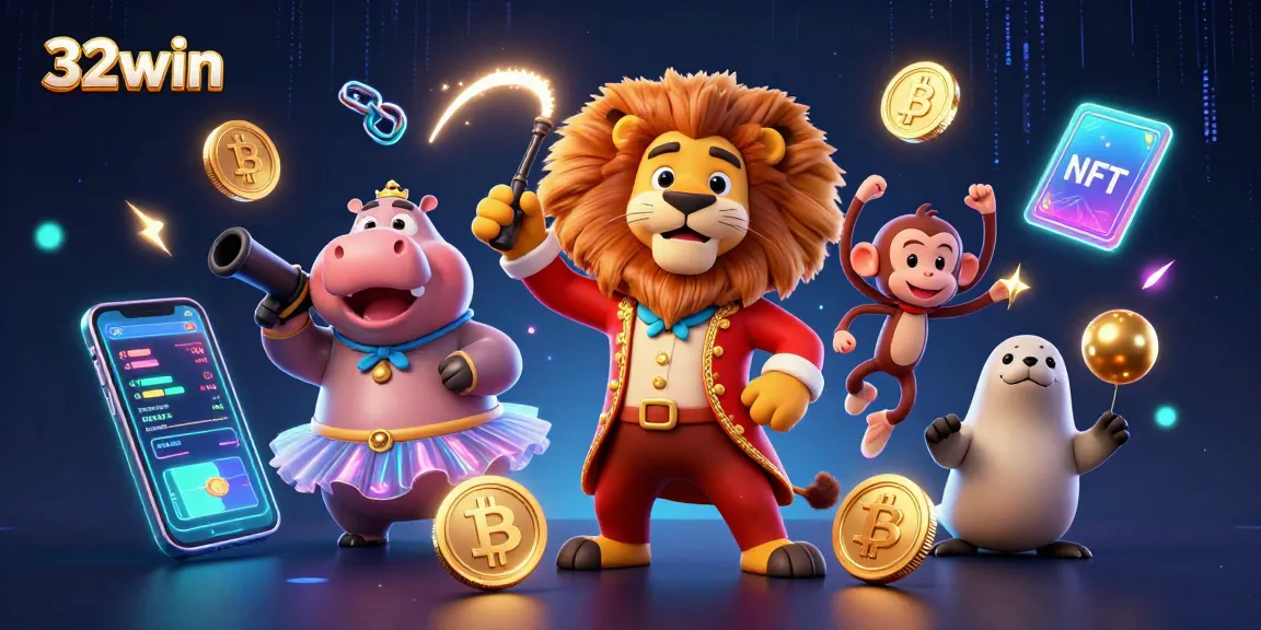 Experience thrilling games at 32win with exciting characters and vibrant casino elements in action.
