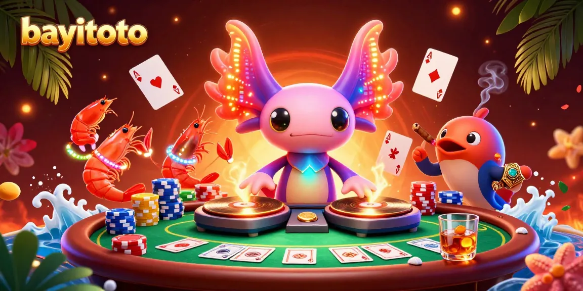 Experience the excitement of bayitoto online with a vibrant casino scene featuring dynamic characters.