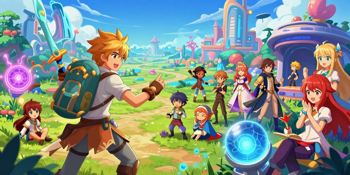 Engaging scene of characters from free hentai games in vibrant fantasy settings, illustrating immersive gameplay.
