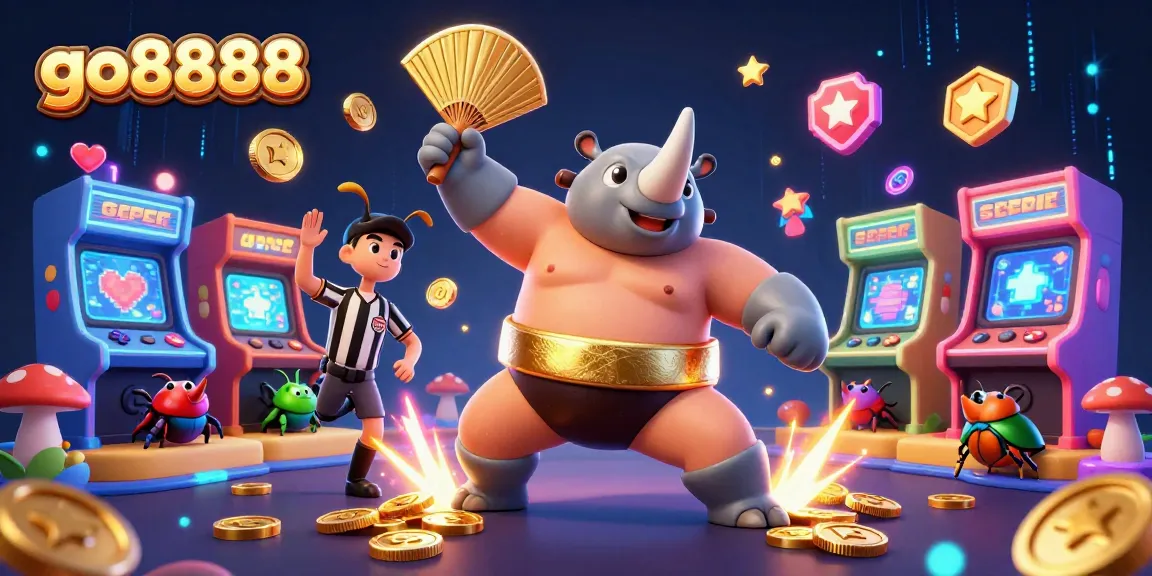 Join the excitement at go8888, where colorful 3D games and beetle champions collide in a casino adventure!